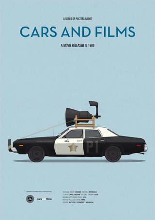 Illustration for article titled A Series Of Posters About Cars And Films